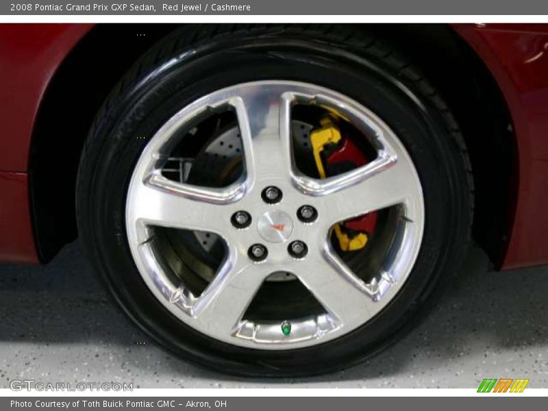 Red Jewel / Cashmere 2008 Pontiac Grand Prix GXP Sedan