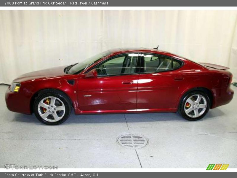 Red Jewel / Cashmere 2008 Pontiac Grand Prix GXP Sedan