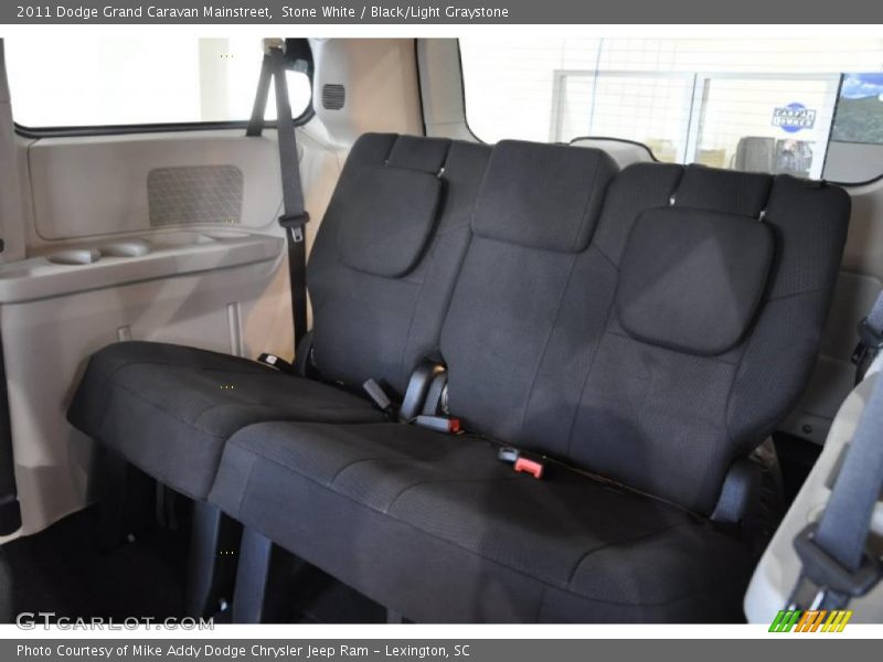 Stone White / Black/Light Graystone 2011 Dodge Grand Caravan Mainstreet