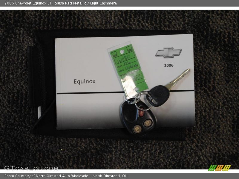 Salsa Red Metallic / Light Cashmere 2006 Chevrolet Equinox LT