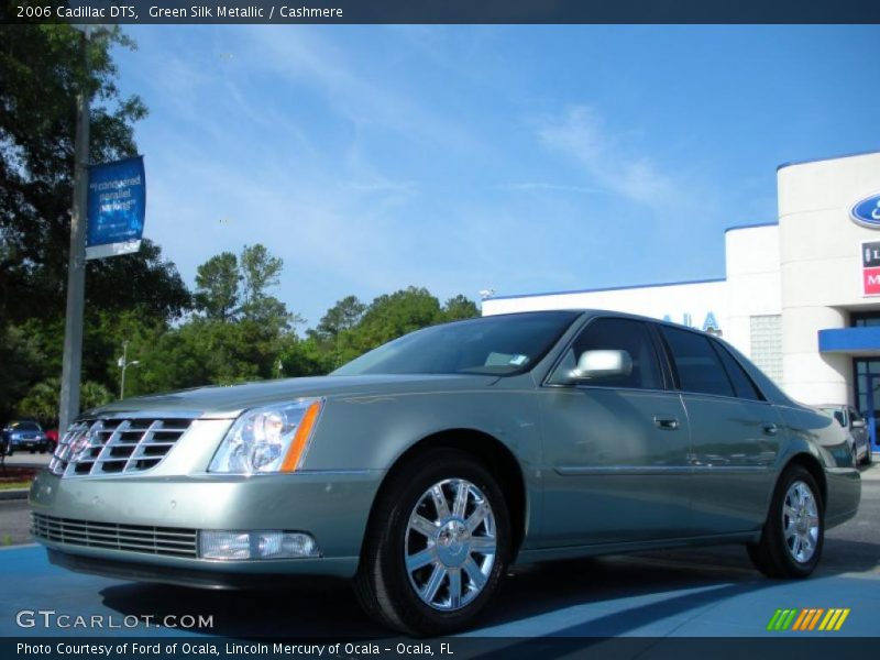 Green Silk Metallic / Cashmere 2006 Cadillac DTS