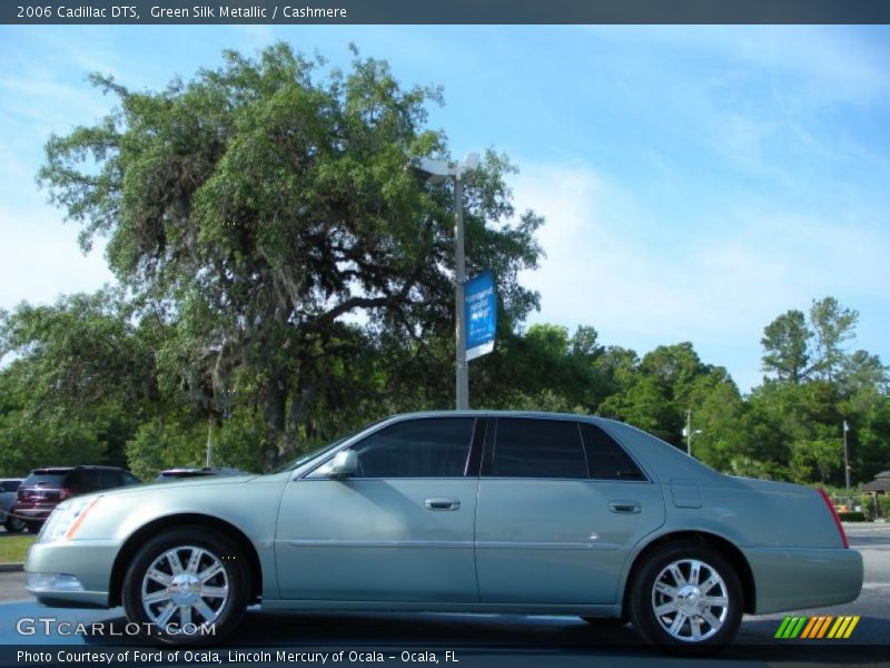 Green Silk Metallic / Cashmere 2006 Cadillac DTS