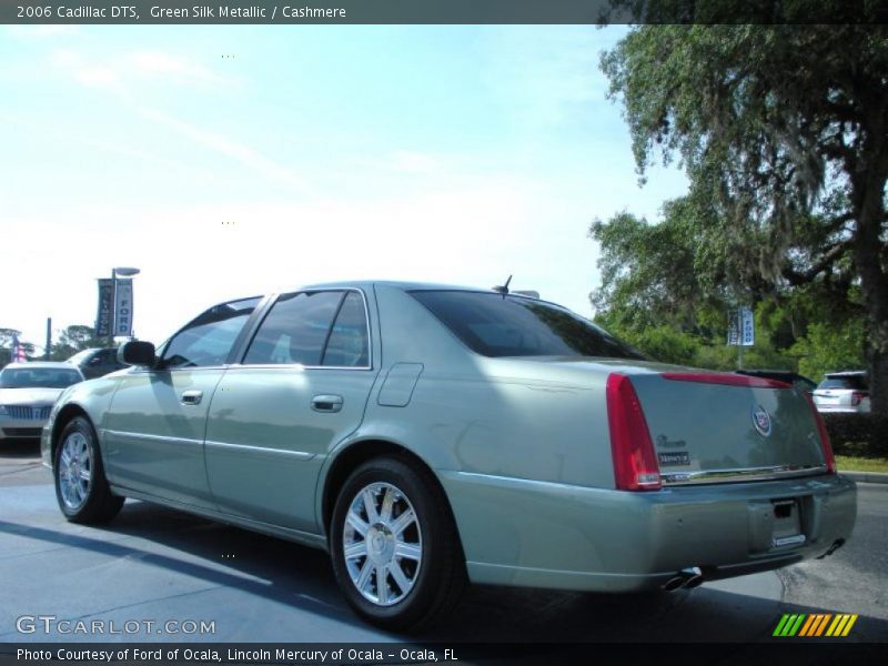 Green Silk Metallic / Cashmere 2006 Cadillac DTS