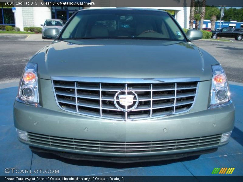 Green Silk Metallic / Cashmere 2006 Cadillac DTS