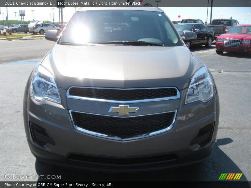 Mocha Steel Metallic / Light Titanium/Jet Black 2011 Chevrolet Equinox LT