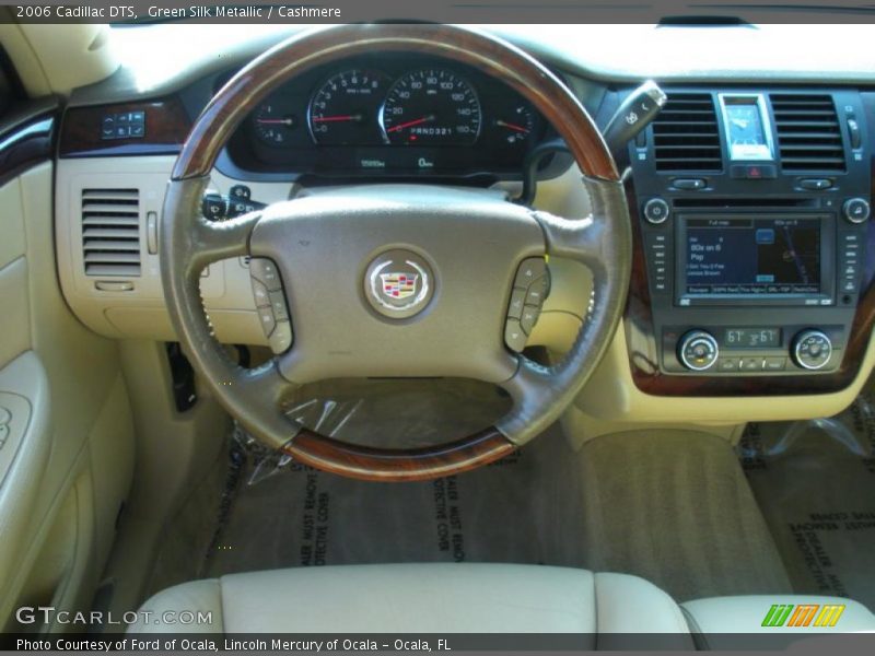 Green Silk Metallic / Cashmere 2006 Cadillac DTS