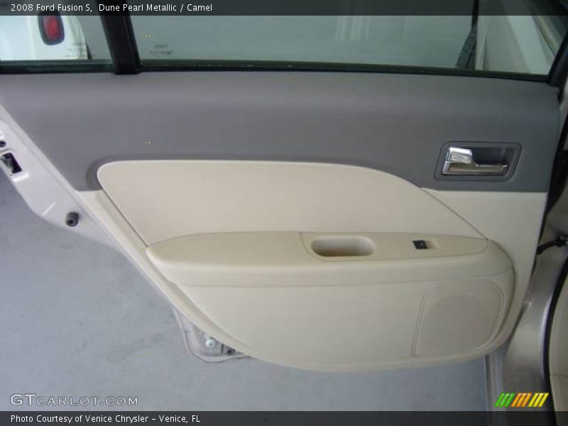 Dune Pearl Metallic / Camel 2008 Ford Fusion S