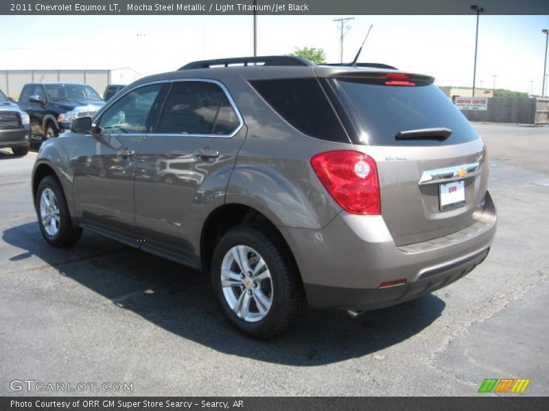 Mocha Steel Metallic / Light Titanium/Jet Black 2011 Chevrolet Equinox LT
