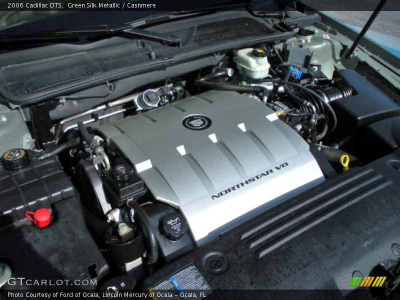 Green Silk Metallic / Cashmere 2006 Cadillac DTS