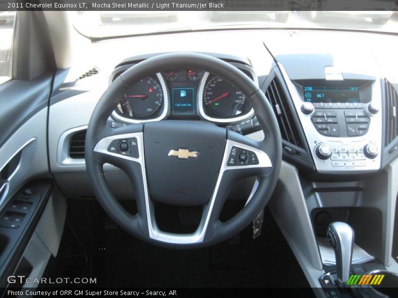 Mocha Steel Metallic / Light Titanium/Jet Black 2011 Chevrolet Equinox LT