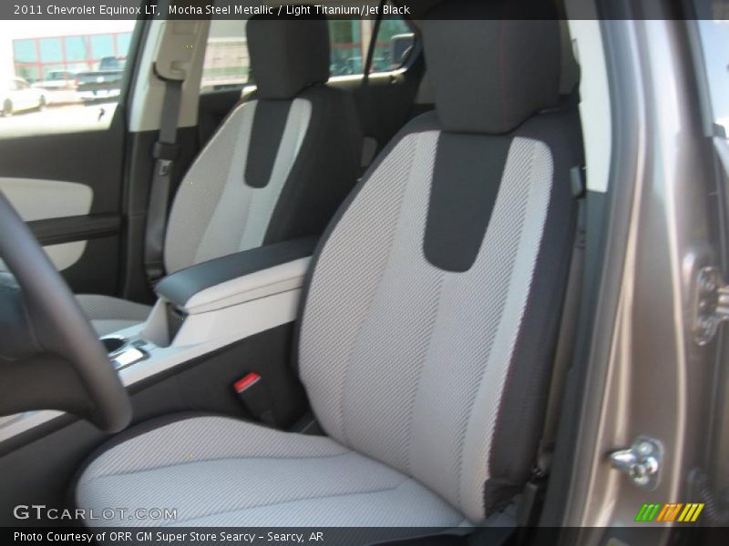 Mocha Steel Metallic / Light Titanium/Jet Black 2011 Chevrolet Equinox LT