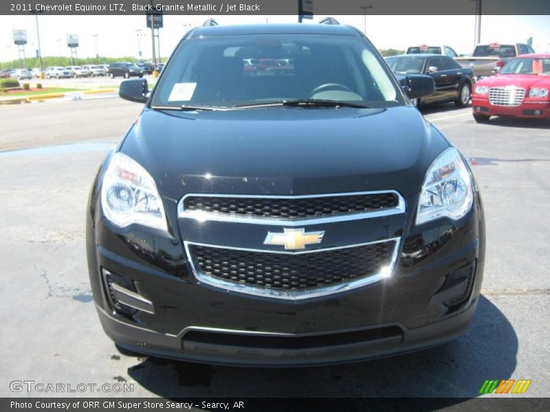 Black Granite Metallic / Jet Black 2011 Chevrolet Equinox LTZ