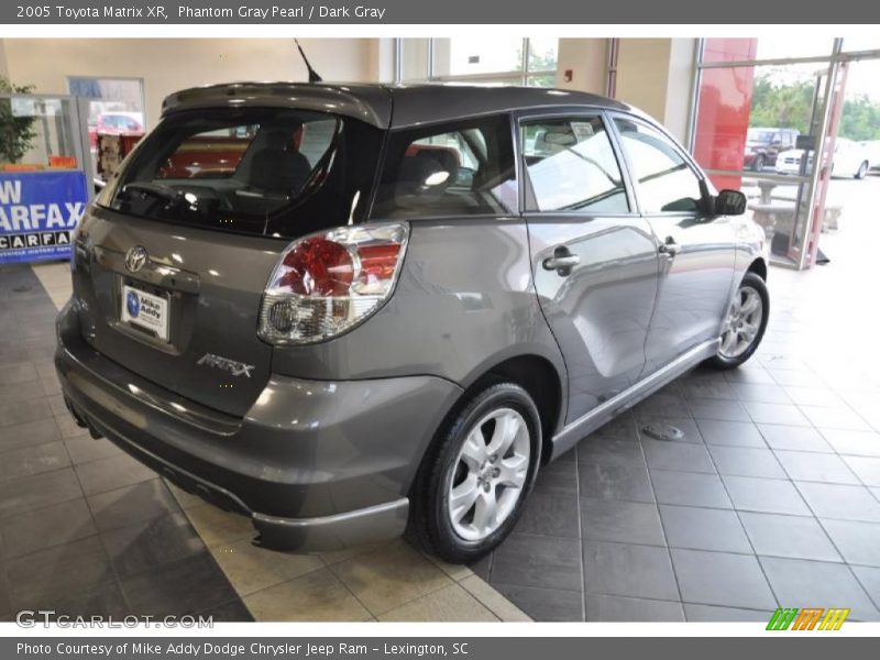 Phantom Gray Pearl / Dark Gray 2005 Toyota Matrix XR