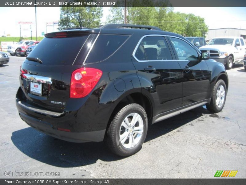 Black Granite Metallic / Jet Black 2011 Chevrolet Equinox LTZ