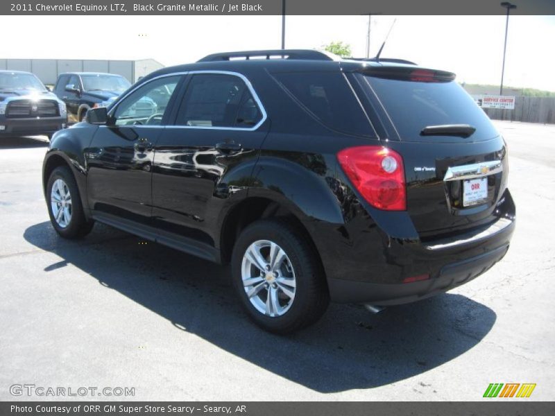 Black Granite Metallic / Jet Black 2011 Chevrolet Equinox LTZ