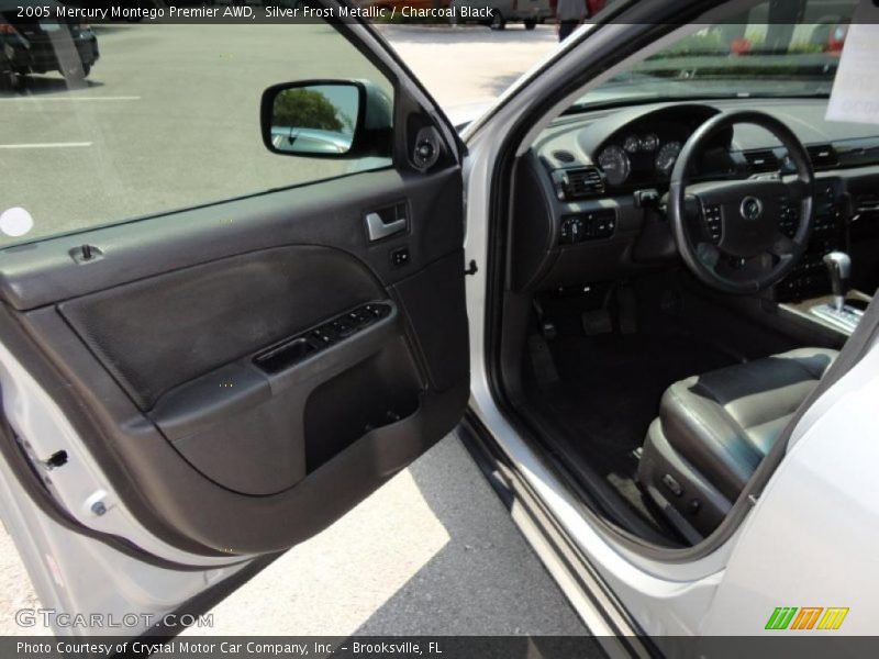 Silver Frost Metallic / Charcoal Black 2005 Mercury Montego Premier AWD