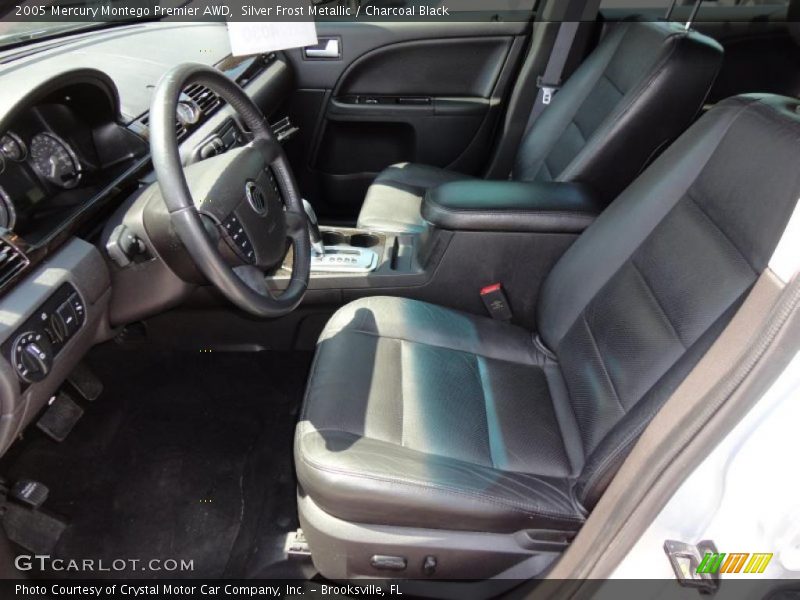 Silver Frost Metallic / Charcoal Black 2005 Mercury Montego Premier AWD