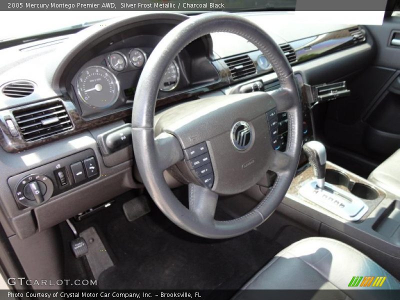 Silver Frost Metallic / Charcoal Black 2005 Mercury Montego Premier AWD