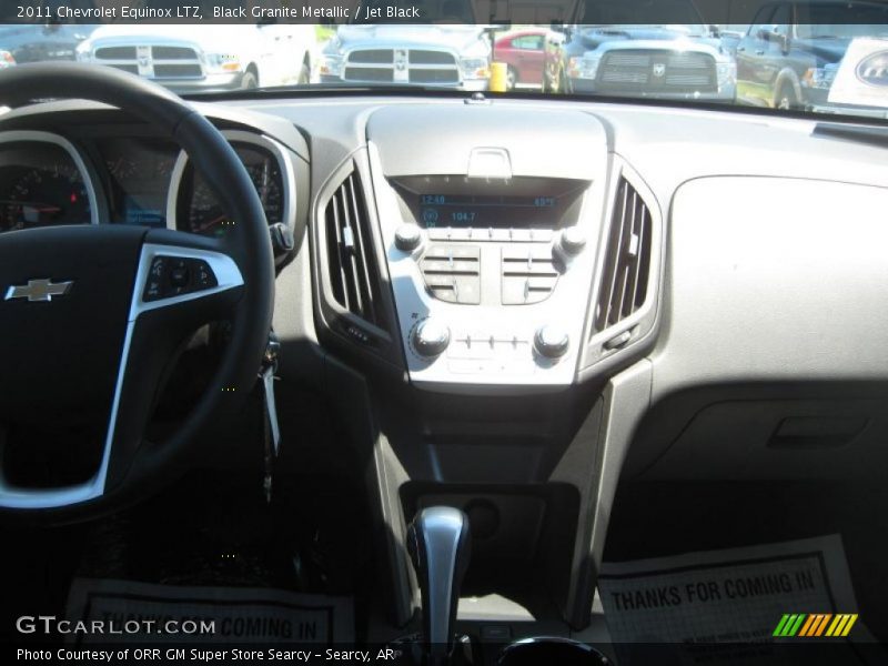 Black Granite Metallic / Jet Black 2011 Chevrolet Equinox LTZ