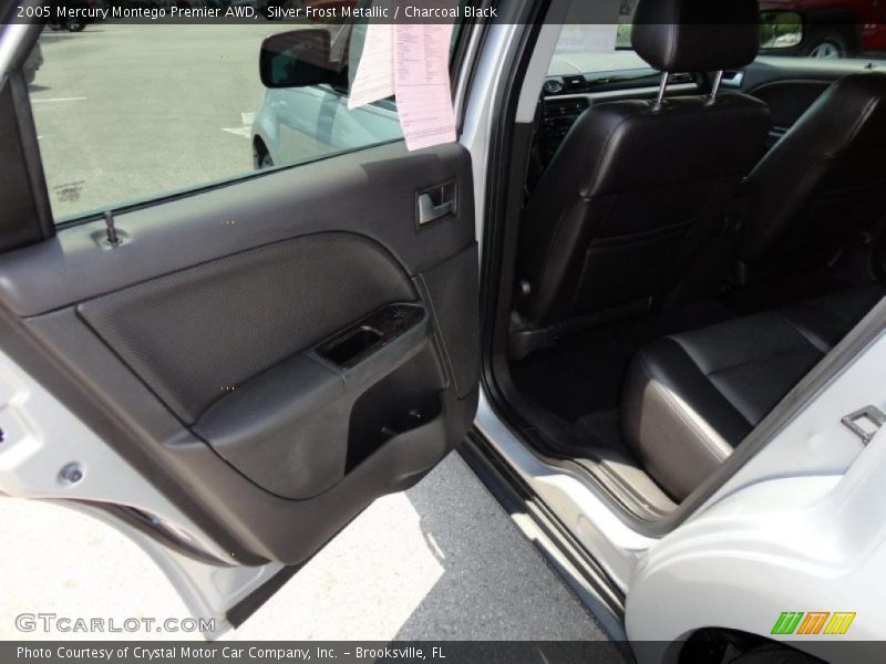Silver Frost Metallic / Charcoal Black 2005 Mercury Montego Premier AWD