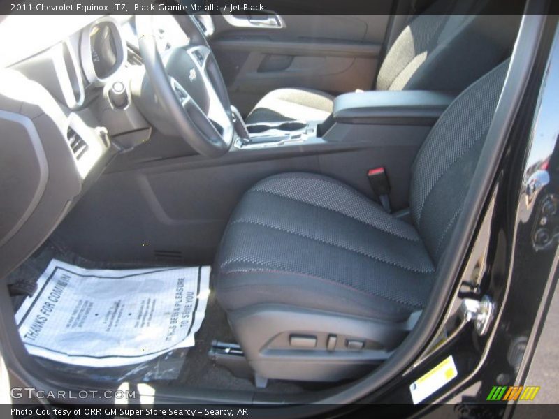 Black Granite Metallic / Jet Black 2011 Chevrolet Equinox LTZ