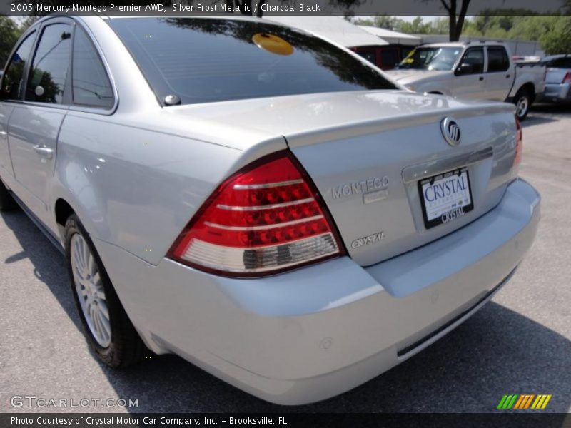 Silver Frost Metallic / Charcoal Black 2005 Mercury Montego Premier AWD