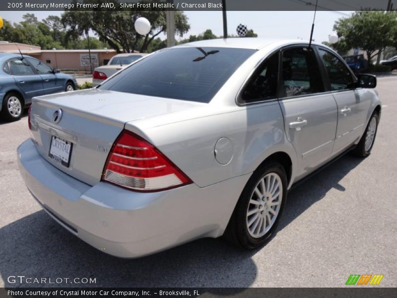 Silver Frost Metallic / Charcoal Black 2005 Mercury Montego Premier AWD