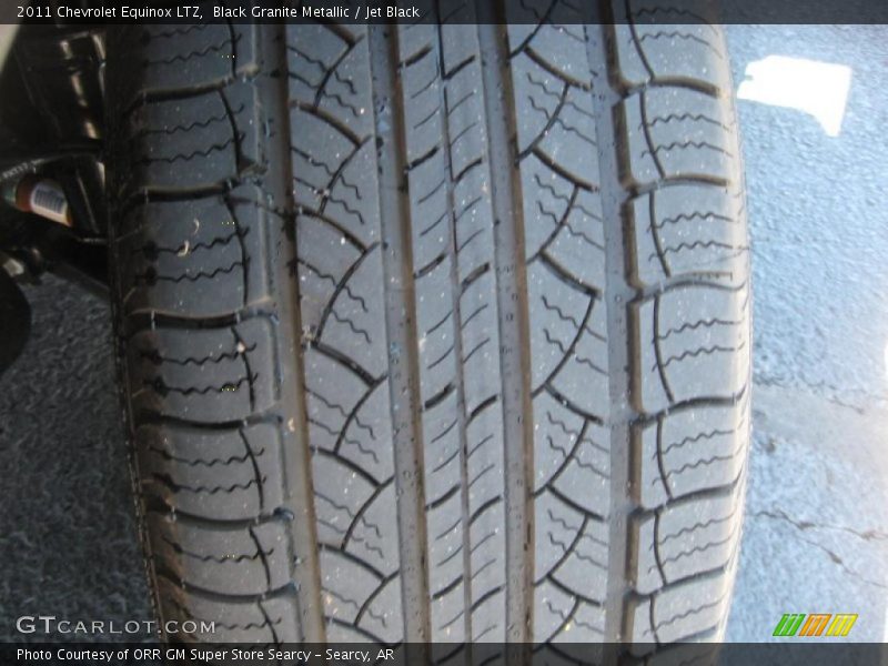 Black Granite Metallic / Jet Black 2011 Chevrolet Equinox LTZ