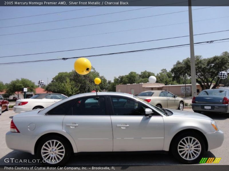 Silver Frost Metallic / Charcoal Black 2005 Mercury Montego Premier AWD