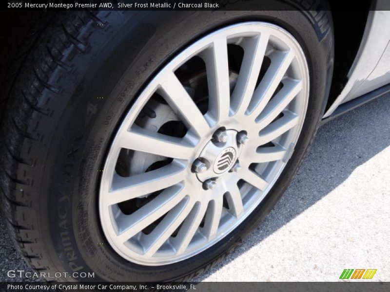 Silver Frost Metallic / Charcoal Black 2005 Mercury Montego Premier AWD