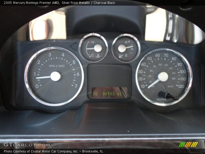 Silver Frost Metallic / Charcoal Black 2005 Mercury Montego Premier AWD