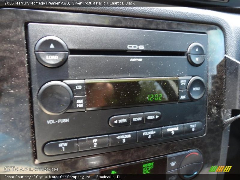 Silver Frost Metallic / Charcoal Black 2005 Mercury Montego Premier AWD