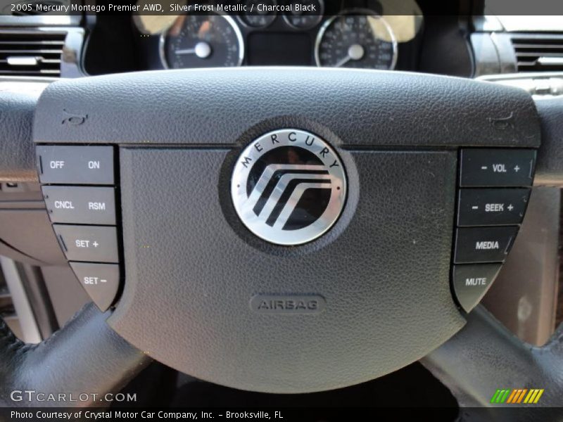 Silver Frost Metallic / Charcoal Black 2005 Mercury Montego Premier AWD