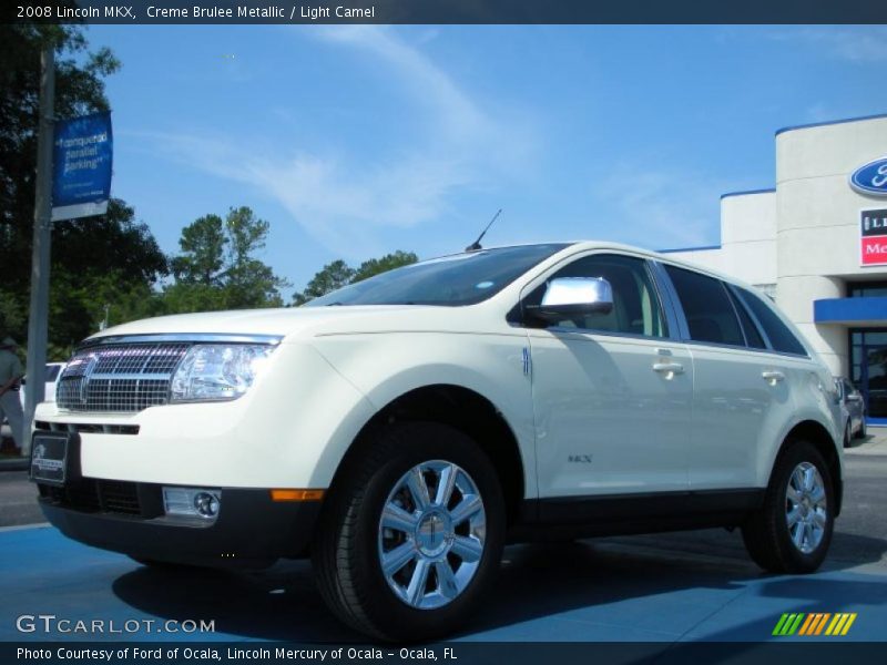 Creme Brulee Metallic / Light Camel 2008 Lincoln MKX