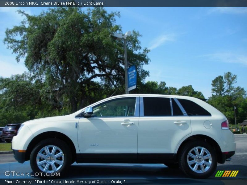 Creme Brulee Metallic / Light Camel 2008 Lincoln MKX