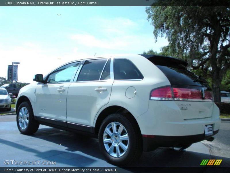 Creme Brulee Metallic / Light Camel 2008 Lincoln MKX
