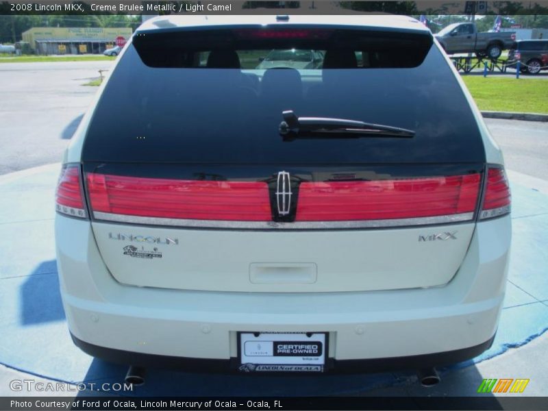 Creme Brulee Metallic / Light Camel 2008 Lincoln MKX
