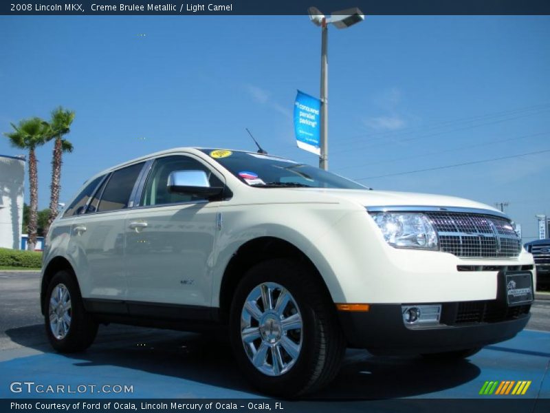 Creme Brulee Metallic / Light Camel 2008 Lincoln MKX