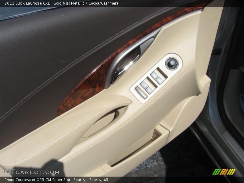Gold Mist Metallic / Cocoa/Cashmere 2011 Buick LaCrosse CXL