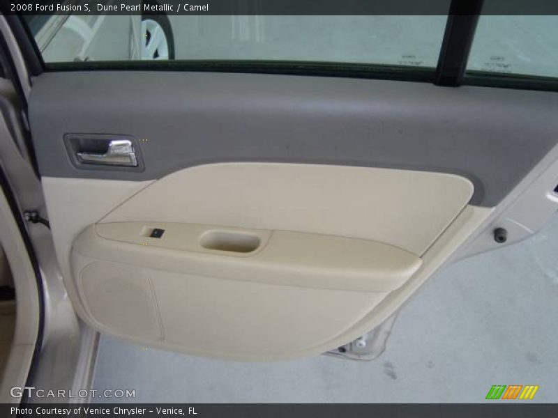 Dune Pearl Metallic / Camel 2008 Ford Fusion S