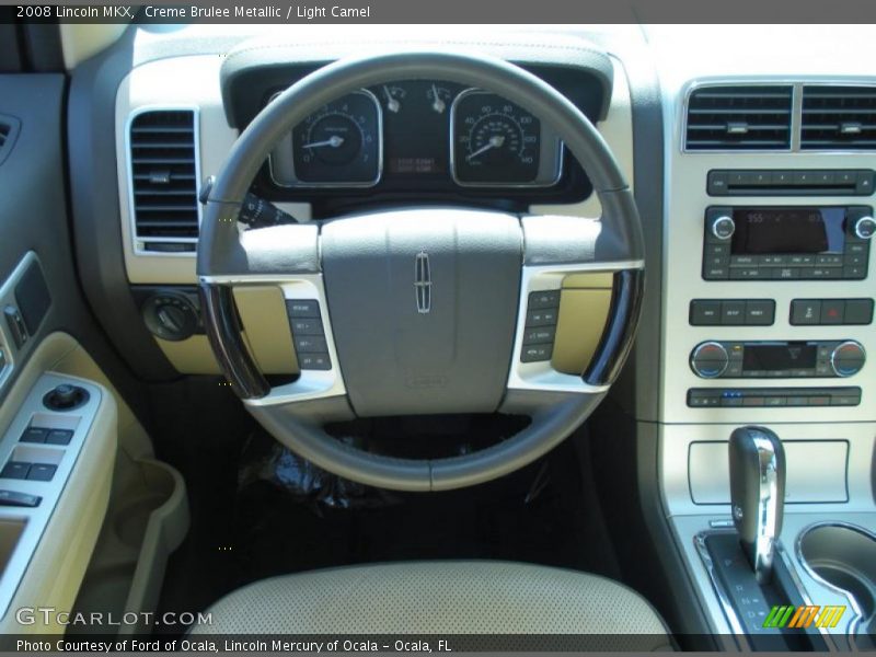Creme Brulee Metallic / Light Camel 2008 Lincoln MKX