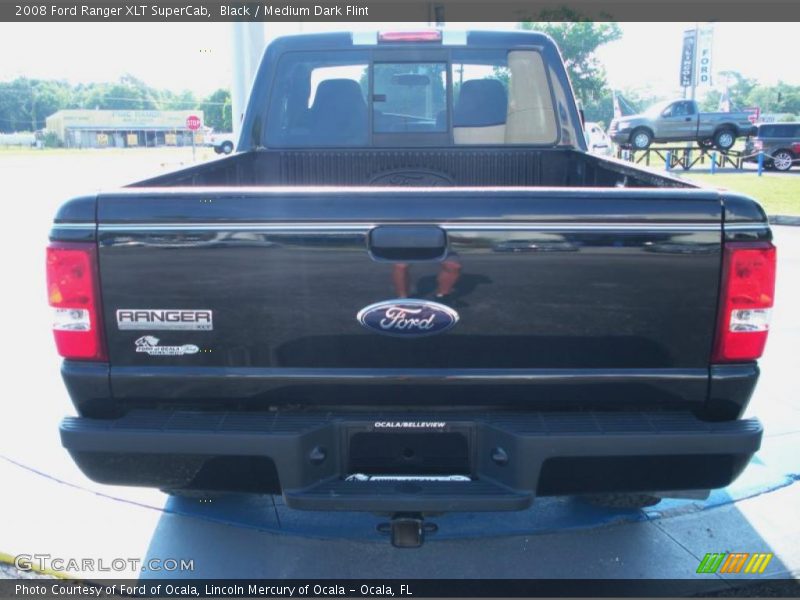 Black / Medium Dark Flint 2008 Ford Ranger XLT SuperCab