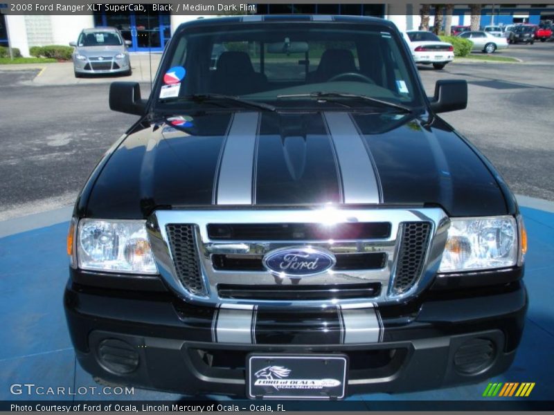 Black / Medium Dark Flint 2008 Ford Ranger XLT SuperCab