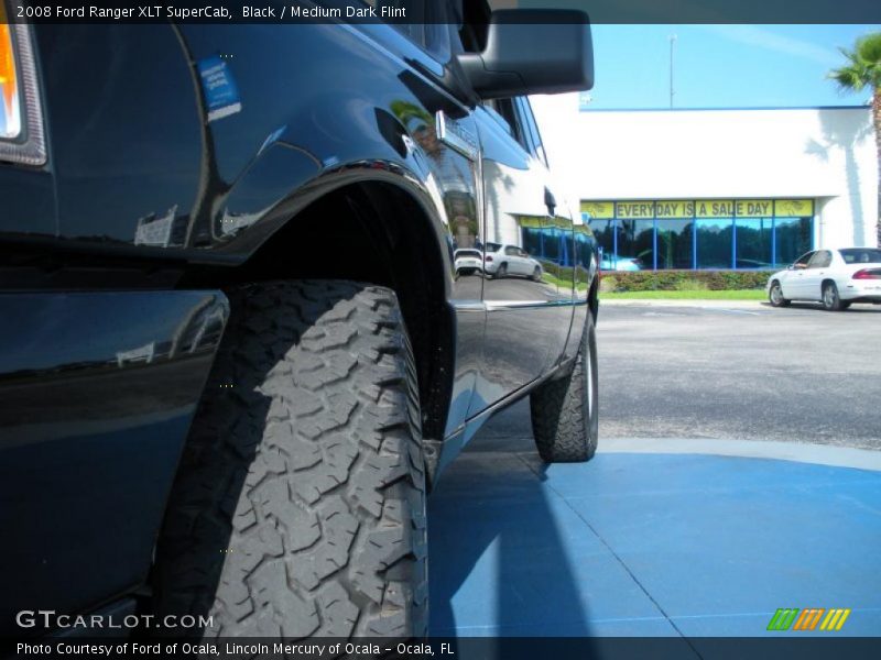 Black / Medium Dark Flint 2008 Ford Ranger XLT SuperCab