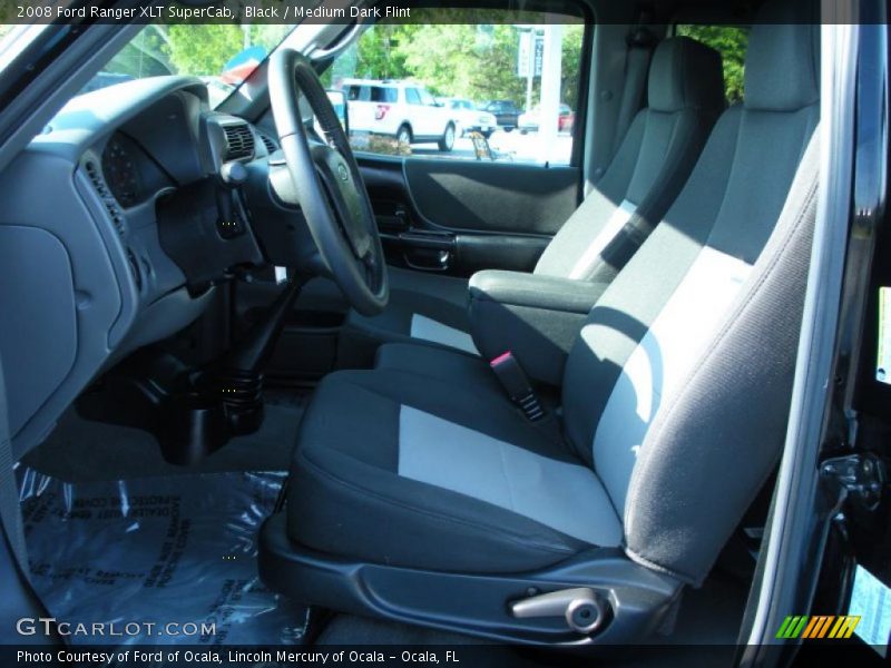 Black / Medium Dark Flint 2008 Ford Ranger XLT SuperCab