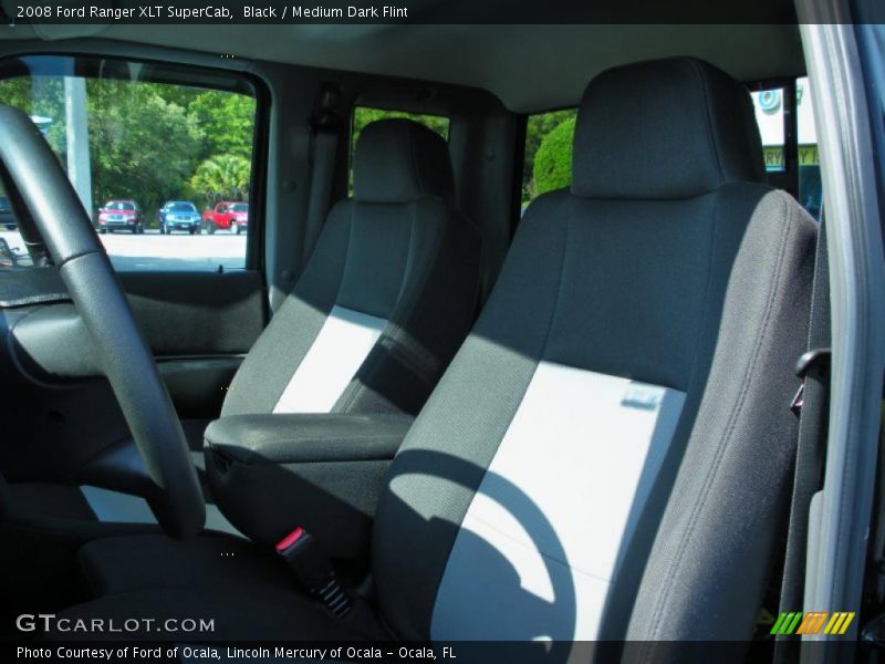 Black / Medium Dark Flint 2008 Ford Ranger XLT SuperCab