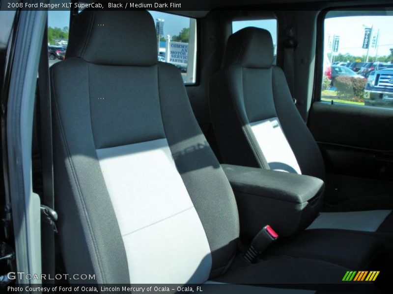 Black / Medium Dark Flint 2008 Ford Ranger XLT SuperCab