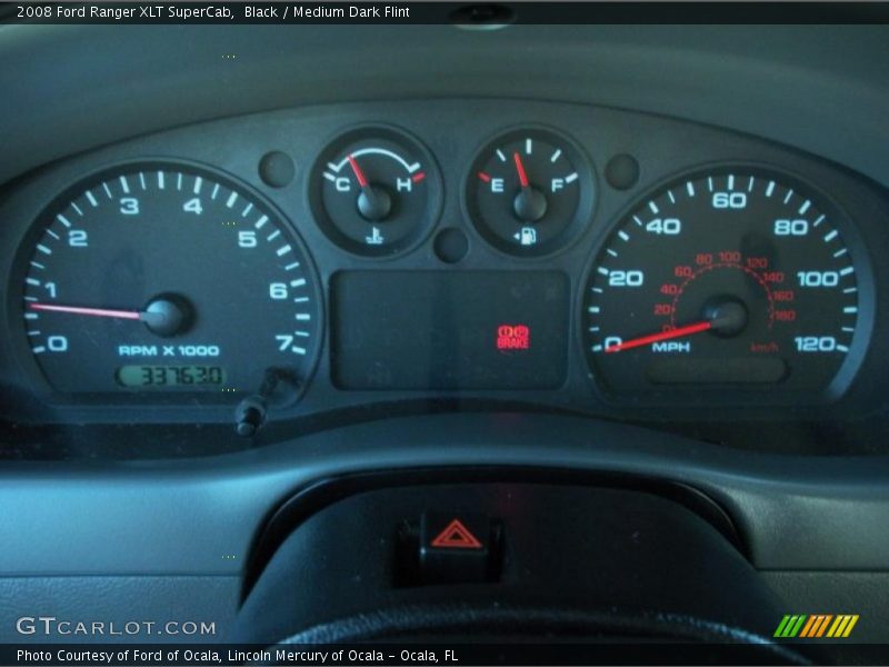 Black / Medium Dark Flint 2008 Ford Ranger XLT SuperCab
