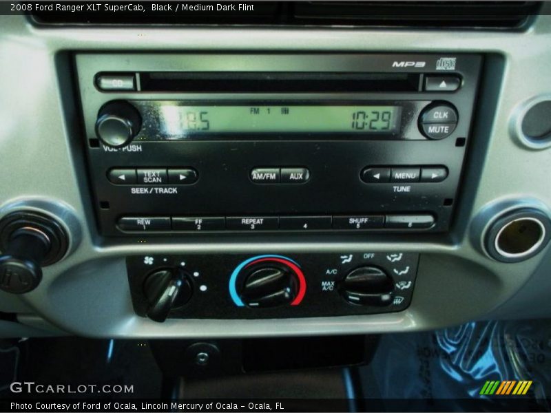 Black / Medium Dark Flint 2008 Ford Ranger XLT SuperCab