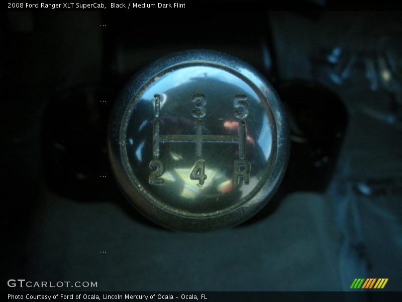 Black / Medium Dark Flint 2008 Ford Ranger XLT SuperCab